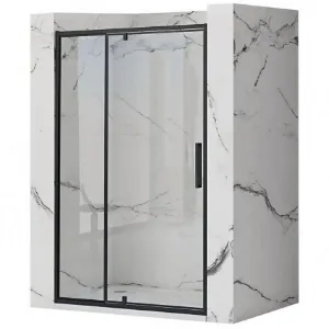 Obrazek Drzwi prysznicowe Rapid Swing 120x195 black Rea K6413