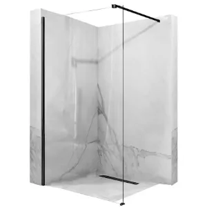 Obrazek Ścianka Walk-in Aero Rea K7580 80x195 black