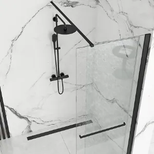 Obrazek Ścianka Walk-in Cortis Rea K7740 100x200 black