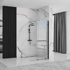 Obrazek Ścianka Walk-in Cortis Rea K7740 100x200 black