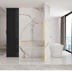 Obrazek Ścianka Walk-in Cortis Rea K8485 120x200 gold