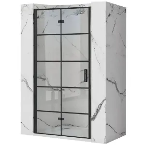 Drzwi prysznicowe Molier 80x190 black Rea K8537