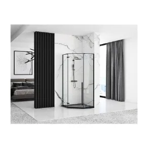 Obrazek BRODZIK PIECIOKĄTNY DIAMOND BLACK 90X90X5 K8543