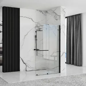Obrazek Ścianka Walk-in Cortis Rea K8880 120x200 black