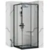 Obrazek Kabina prysznicowa Punto Rea K4800 80x80x190 black