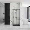Obrazek Kabina prysznicowa Punto Rea K4800 80x80x190 black