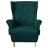 Obrazek Fotel Kingston Bis Holand 78 00/1 zielony