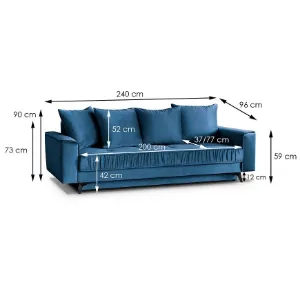 Obrazek Sofa Monaco Velluto 11