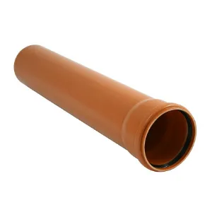 Rura KGEM 110x2000 SN2 pomarańczowa