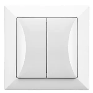Łącznik podwójny POLA white 33022
