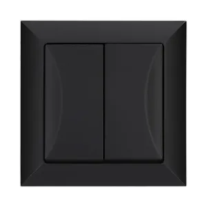 Łącznik podwójny POLA black 33201