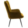 Obrazek Fotel Jet WX-2931-1T Yellow Velvet 20