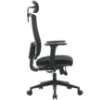 Obrazek Fotel Popstar Mesh Lux czarny