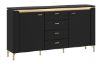 Obrazek Komoda dwudrzwiowa z szufladami Norica 2D4S LAZK02