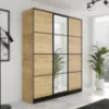 Obrazek Szafa Eden 3d 157 Dąb Craft Złoty 2
