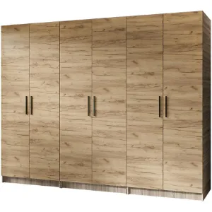 Szafa X3 Gold 2d Dąb Sonoma/Dąb Craft Złoty