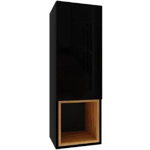 Szafka wisząca Izumi 3 BL-DC czarny mat/połysk/artisan