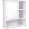 Obrazek Szafka lustrzana Martina biała 60x18x64