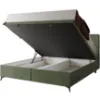 Obrazek Łóżko Wave z topperem 140x200 Manila 34/Tilia 37