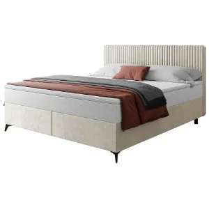 Łóżko Wave z topperem 160x200 Manila 01/Tilia 03