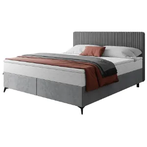 Łóżko Wave z topperem 160x200 Manila 16/Tilia 90