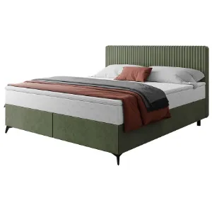 Łóżko Wave z topperem 180x200 Manila 34/Tilia 37