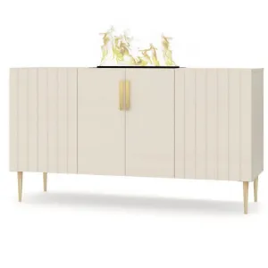 Obrazek Kominek elektryczny Prins 500r  Beige