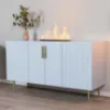 Obrazek Kominek elektryczny Prins 500  Baby Blue