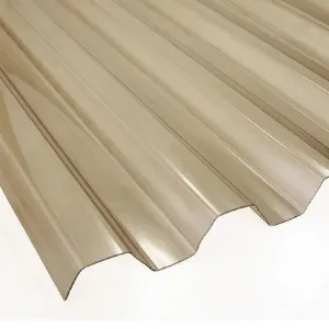 Płyta PCV trapez 2000 x 900 x 0,8 mm dymna