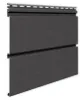 Obrazek Podbitka dachowa perforowana PCV SVP-09 Grafit