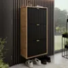Obrazek Szafka Na Buty Laro I Wisząca Craft/Czarny/ Złoty