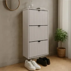 Obrazek Szafka Na Buty Laro I Wisząca Kaszmir/Kaszmir/ Czarny