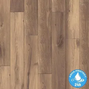 Obrazek Panele podłogowe wodoodporne Dąb Bellano 8mm AC5 Eurohome River 8+ K224