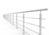 Obrazek Słupek balustrady do montażu posadzkowego Ø42,4x970mm