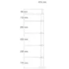 Obrazek Słupek balustrady do montażu posadzkowego Ø42,4x970mm – 2szt