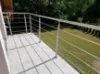 Obrazek Słupek balustrady do montażu posadzkowego Ø42,4x970mm – 2szt