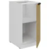 Obrazek Szafka Kuchenna Cremona Wh 40d 1f Bb