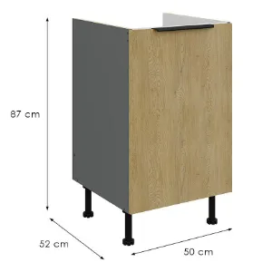 Obrazek Szafka Kuchenna Cremona Ant 50zl 1f Bb