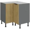 Obrazek Szafka Kuchenna Cremona Ant 90x90 Dn 2f Bb