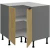 Obrazek Szafka Kuchenna Cremona Ant 90x90 Dn 2f Bb