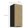 Obrazek Szafka Kuchenna Cremona Bl 30g-72 1f