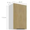 Obrazek Szafka Kuchenna Cremona Wh 45g-72 1f