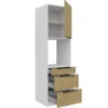 Obrazek Szafka Kuchenna Cremona Wh 60dps-210 1f 3s
