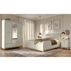 Obrazek Łóżko 140 Windsor 17w Kashmir/Dąb Naturalny