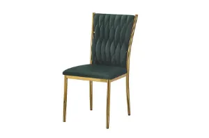 Obrazek Krzesło Glamour 12510 zielone/złote