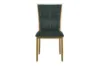 Obrazek Krzesło Glamour 12510 zielone/złote