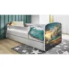 Obrazek Łóżko dziecięce Babydreams+SZ+M biały 80x160 statek