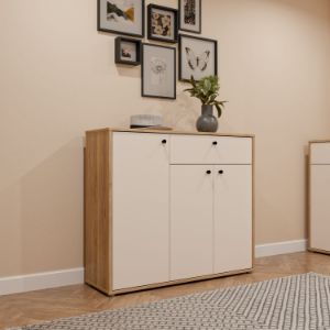 Obrazek Komoda trzydrzwiowa z szufladą Tamworth KEDK231L