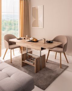 Obrazek Ławostół rozkładany Cortado CRTT03 Dąb artisan