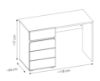 Obrazek Biurko Flexi 1D1S FLXB01